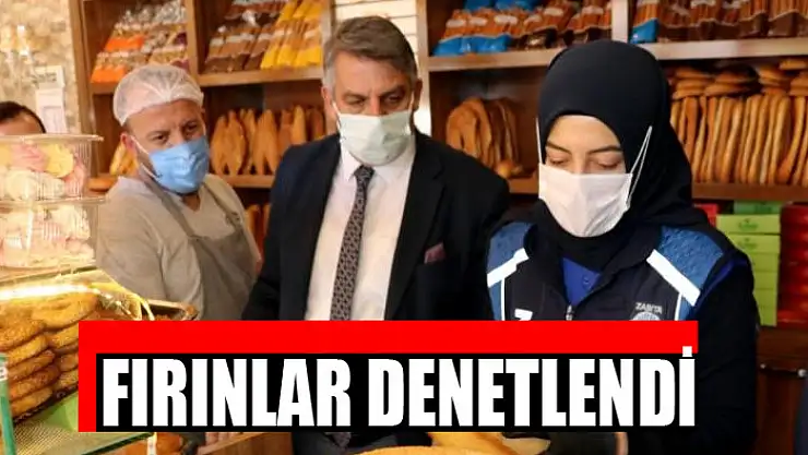 Fırınlar denetlendi