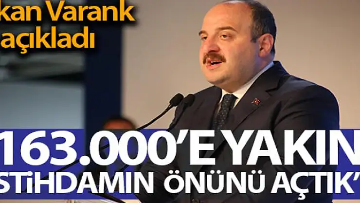 Sanayi ve Teknoloji Bakanı Mustafa Varank: 'Otomotiv sektöründe' 5 kıtada 200 ülkeye ihracat yapıyoruz'