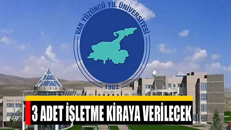 3 adet işletme kiraya verilecek