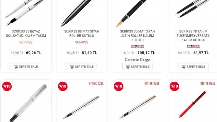 Scrikss Kalem Modelleri