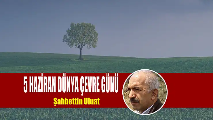 5 HAZİRAN DÜNYA ÇEVRE GÜNÜ