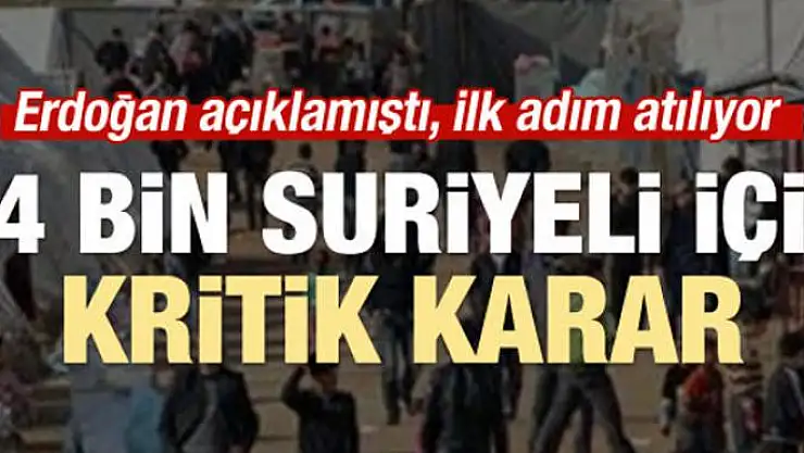 5 mülteci kampı kapatılacak!