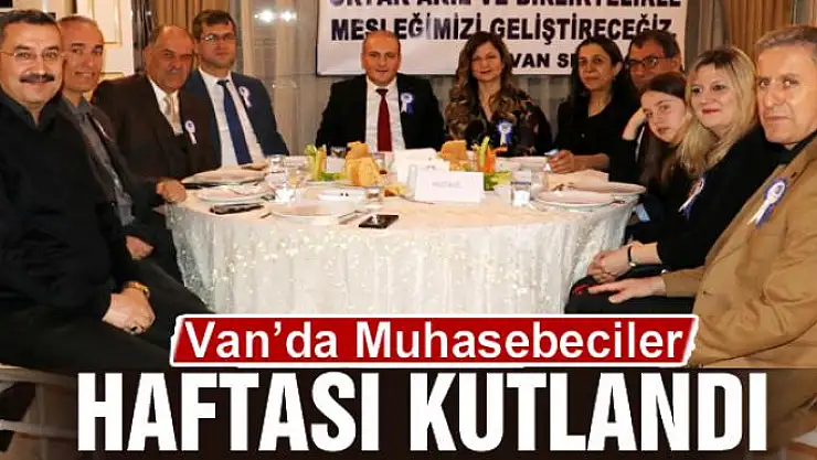Van'da Muhasebeciler Haftası kutlandı
