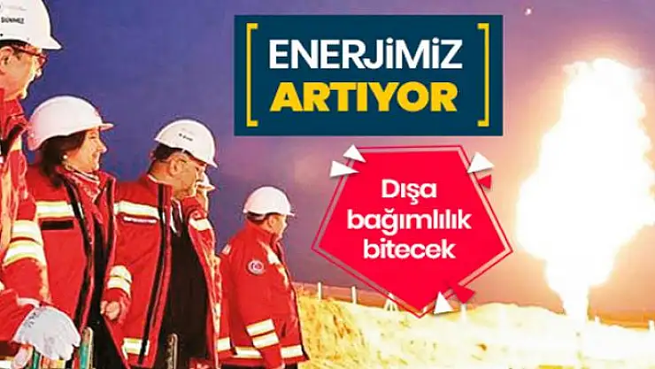 Türkiye enerjide tarih yazıyor