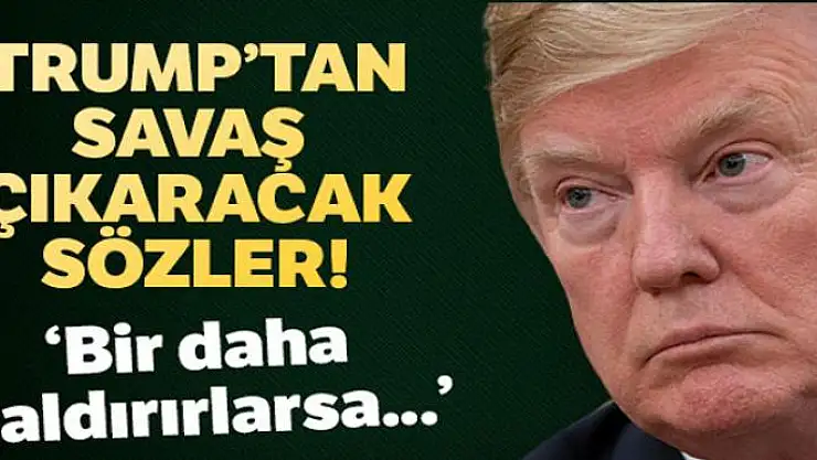 ABD Başkanı Trump: 'İran'a ait 52 hedef belirledik'