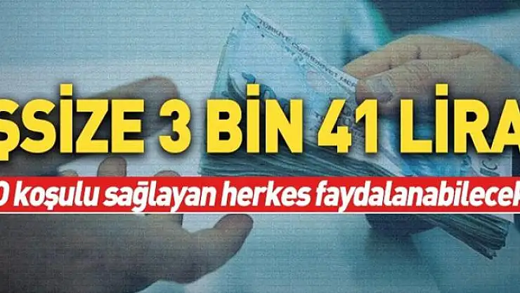 Hem meslek hem maaş! İşsize 3 bin 41 TL...