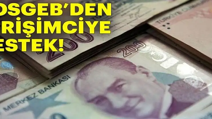Küçük işletmelere büyük destek 