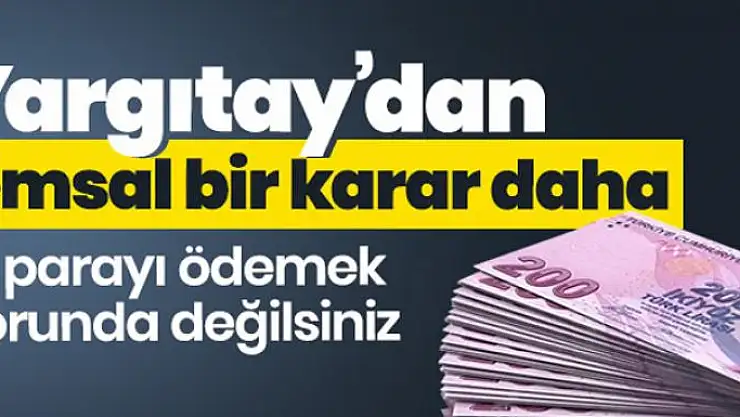 Yargıtay'dan emsal çatı karar! 