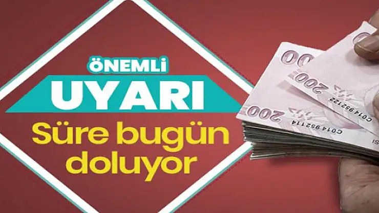 Dikkat! İmar barışı ödemelerinde son gün bugün!
