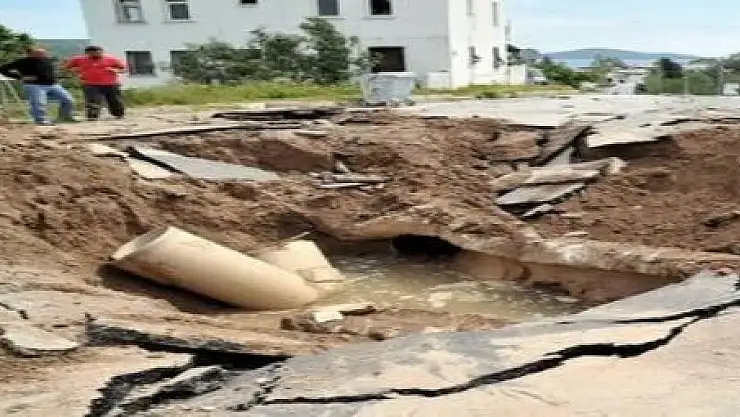 FAY ÇATLAĞI DEĞİL SU HATTI