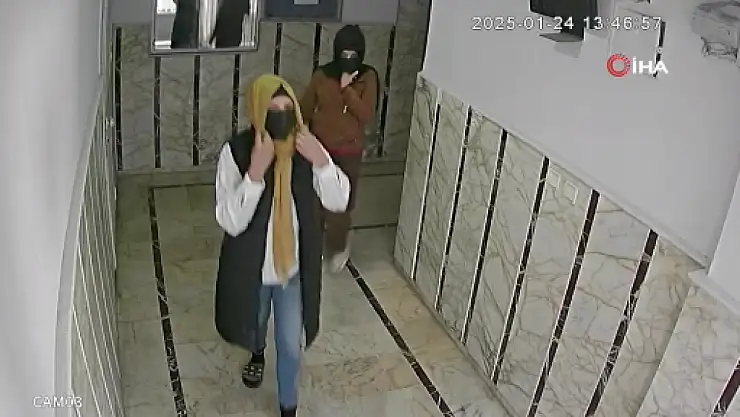 890 bin TL'lik altın çalan 2 kadın şüpheli tutuklandı