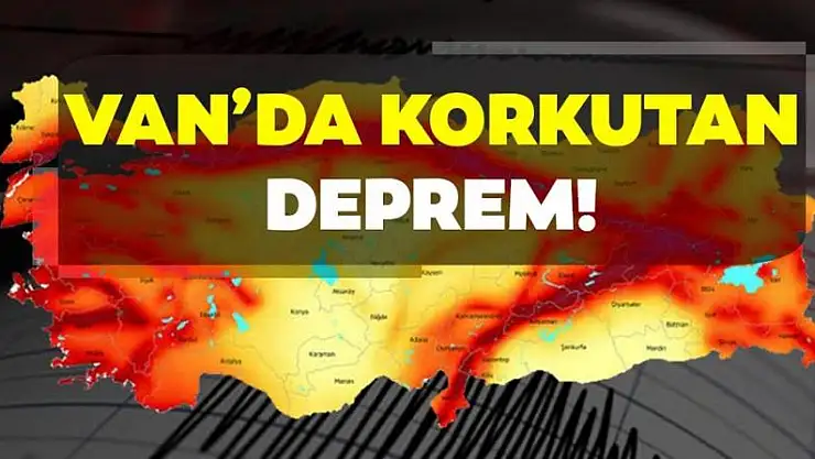 İran'da deprem!  Van'da hissedildi