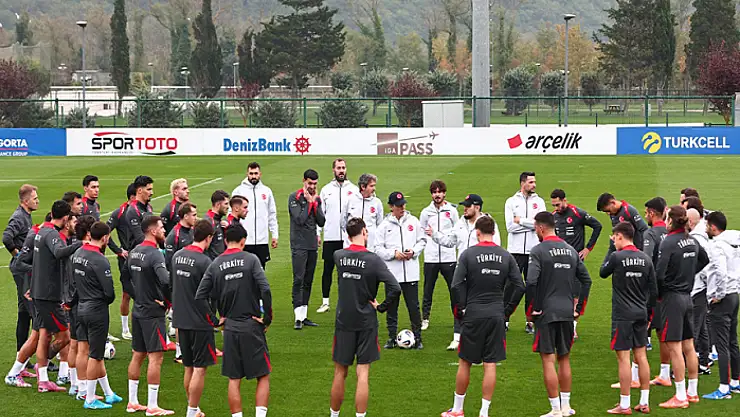 A Milli Futbol Takımı, Bulgaristan maçı hazırlıklarını sürdürdü