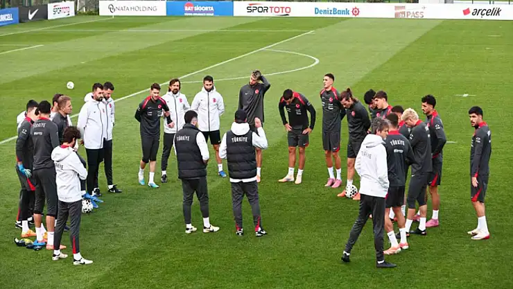 A Milli Futbol Takımı, Gürcistan maçının hazırlıklarına başladı