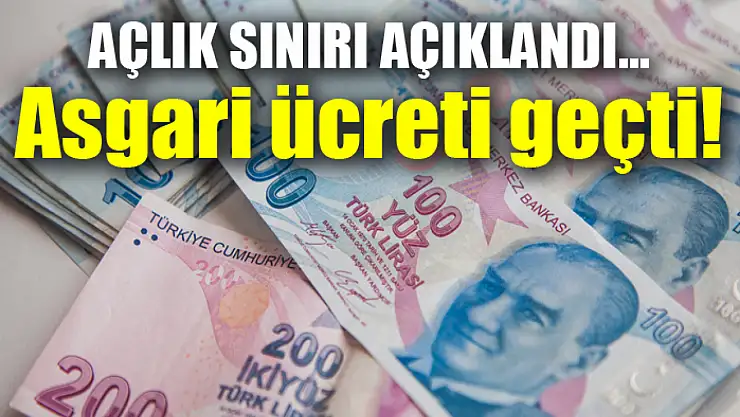 Açlık sınırı açıklandı!