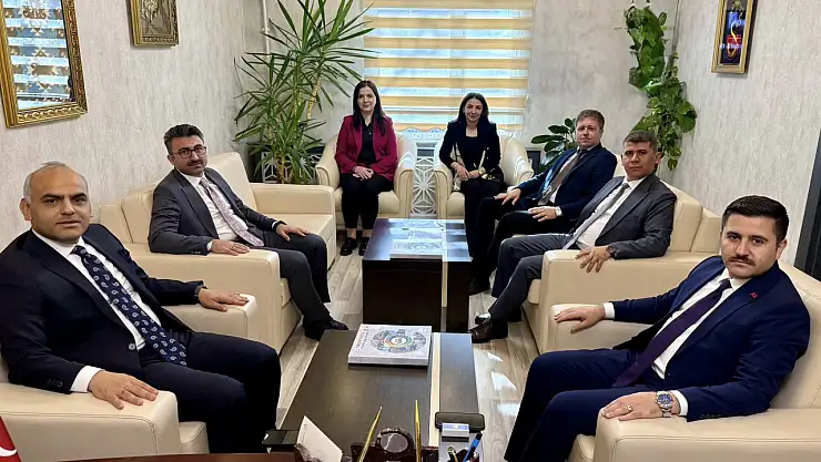 Adli heyetten Kaymakam Rahmi Bulut'a ziyaret