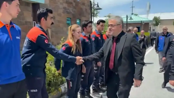 AFAD Arama ve Kurtarma Daire Başkanı Muhci'den Van'a ziyaret