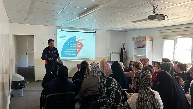 AFAD'dan Esentepe ADEM'de afet ve yangın eğitimi