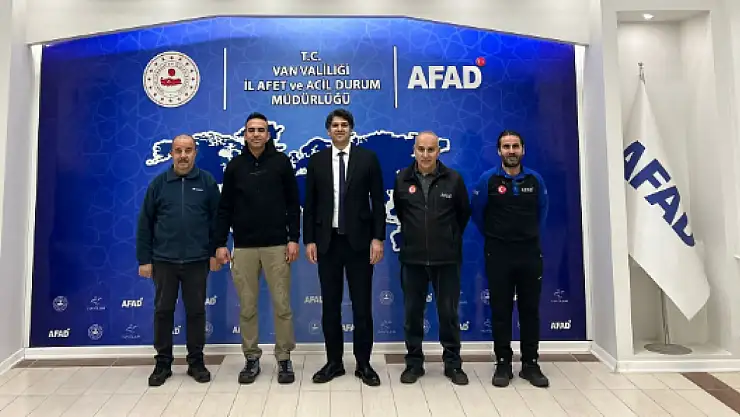 AFAD Dış İlişkiler Daire Başkanından Van AFAD'a ziyaret