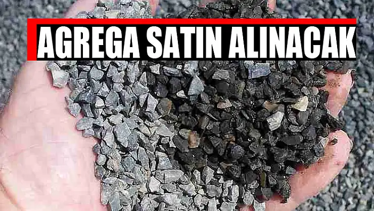 Agrega satın alınacak