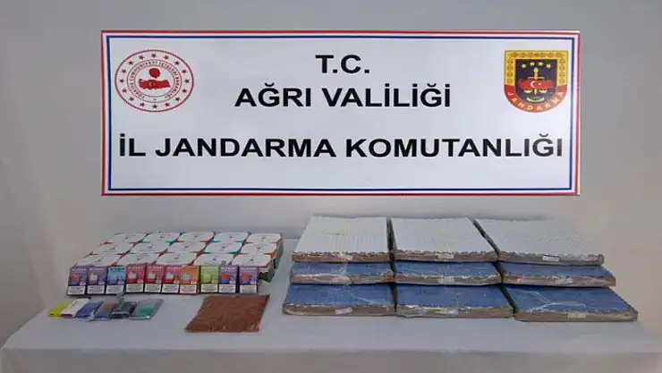 Ağrı'da binlerce kaçak botoks ve vücut geliştirme ilacı ele geçirildi