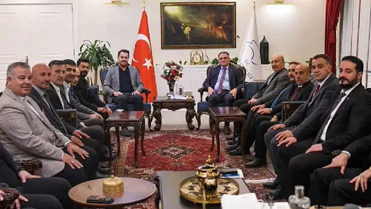 AK Parti heyetinden Vali Balcı'ya ziyaret