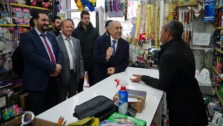 AK Parti İl Başkanı Arvas'tan Başkale'ye ziyaret