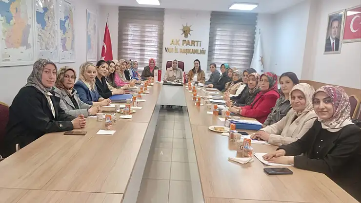 AK Parti Van İl Kadın Kolları'ndan istişare toplantısı