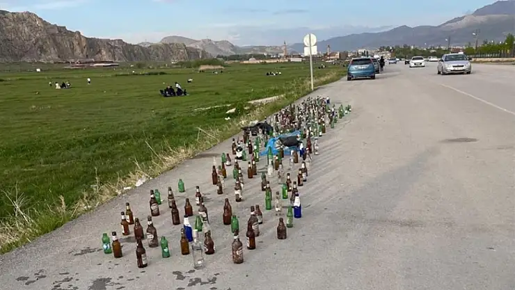 Alkol şişeleri tarihi gölgede bıraktı