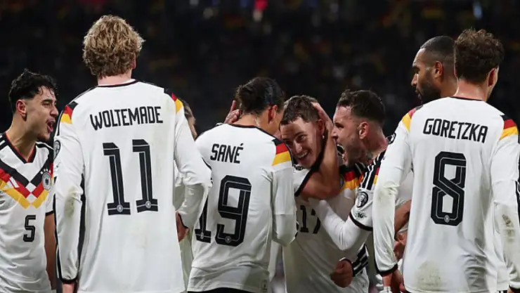 Almanya, Dünya Kupası biletini 6 golle aldı