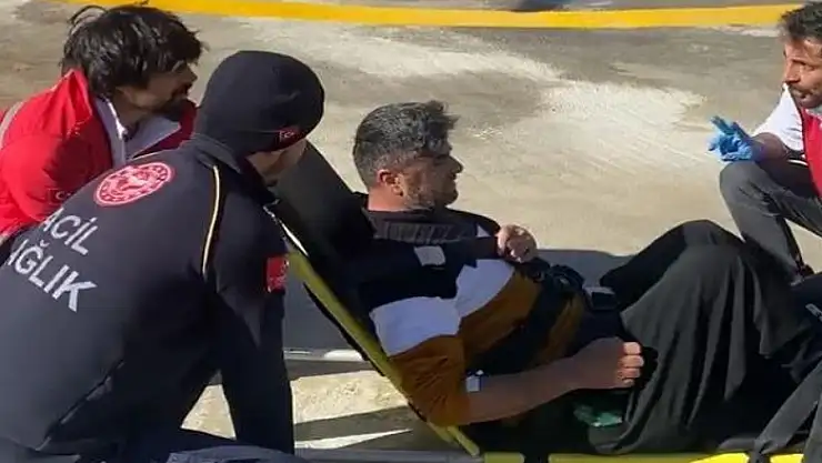 Ambulans helikopter 36 yaşındaki hasta için havalandı