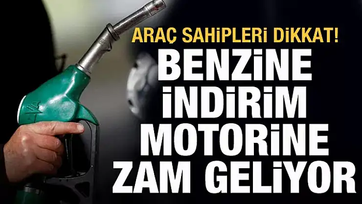 Araç sahipleri dikkat: Benzine indirim geliyor