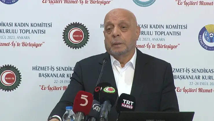 Arslan: Taşeron sistemini biz çöpe attık
