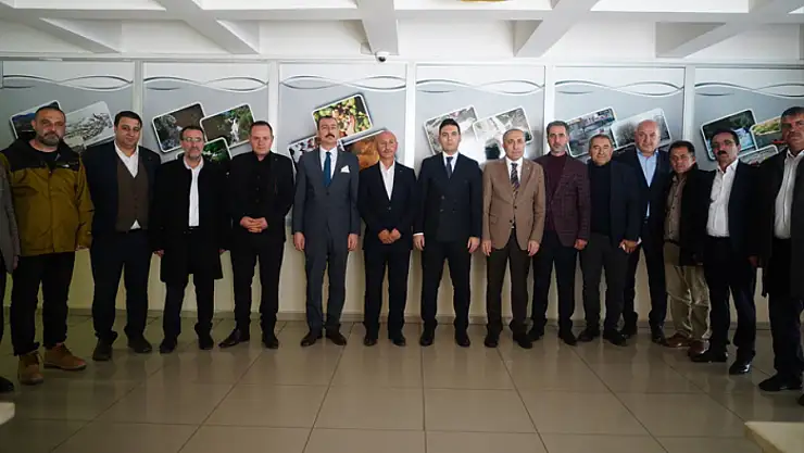 Arvas'tan Kaymakam Kılıç'a ziyaret