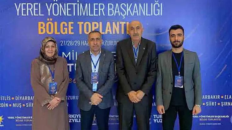 Arvas ve Şevgin, AK Parti Yerel Yönetimler Bölge Toplantısı'na katıldı