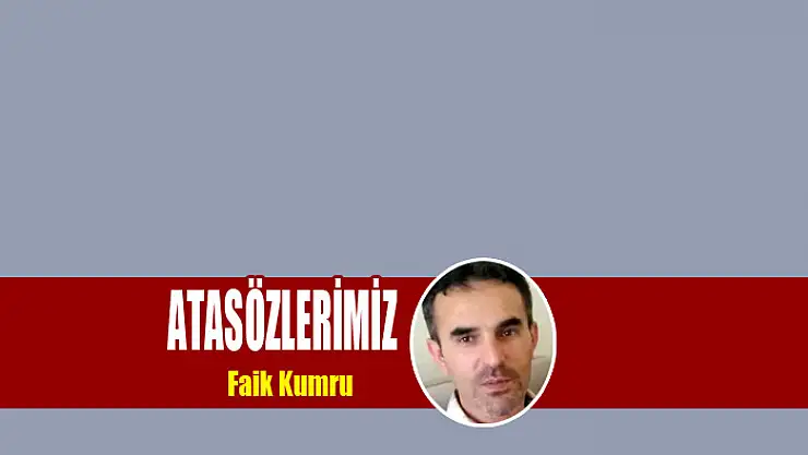 Atasözlerimiz