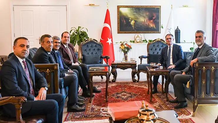 Atatürk Lisesi Mezunları Derneği'nden Vali Balcı'ya ziyaret