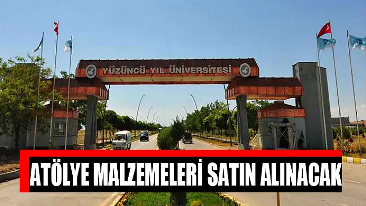 Atölye malzemeleri satın alınacak