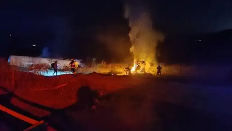 Azot yüklü tanker patladı: 1 ölü