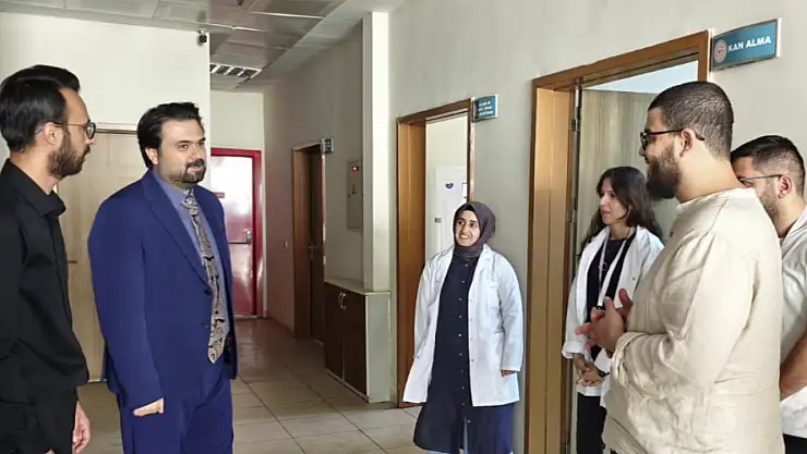 Bahçesaray'da sağlık çalışanlarının talepleri dinlendi