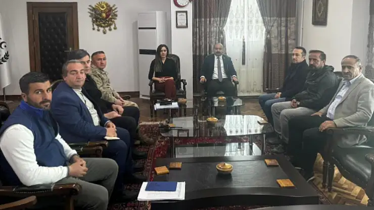 Bahçesaray'da seçim güvenliği toplantısı yapıldı