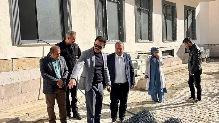 Bahçesaray'da yatılı bölge okulu pansiyonu tamamlanma aşamasında