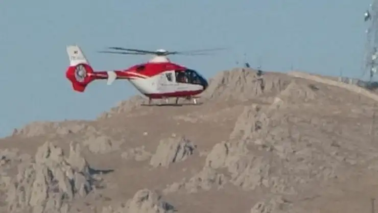Bahçesaray ve Çatak'tan hastalar helikopterle Van'a nakledildi