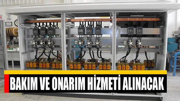 Bakım ve onarım hizmeti alınacak
