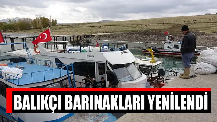 Balıkçı barınakları yenilendi