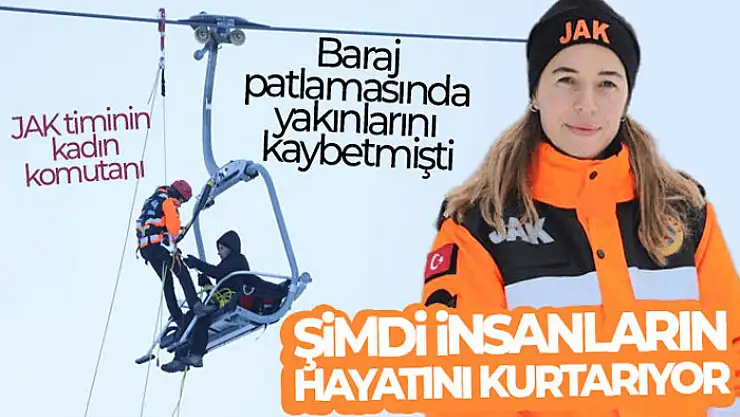 Baraj patlamasında yakınlarını kaybetti, şimdi insanların hayatını kurtarıyor