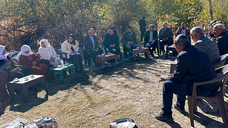 Baran ve Eraslan'dan Konalga Mahallesi'ne geçmiş olsun ziyareti