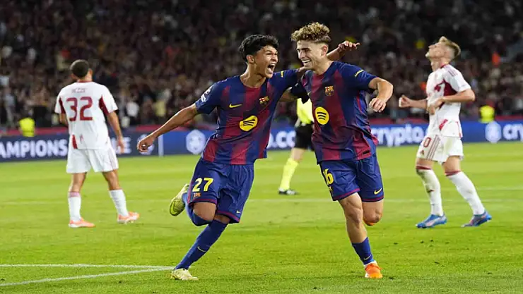 Barcelona, Şampiyonlar Ligi'nde Olympiakos'a gol yağdırdı: 6-1