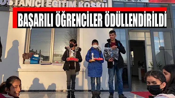 BAŞARILI ÖĞRENCİLER ÖDÜLLENDİRİLDİ