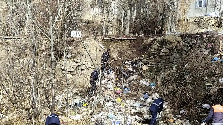 Başkale'de bahar temizliği seferberliği